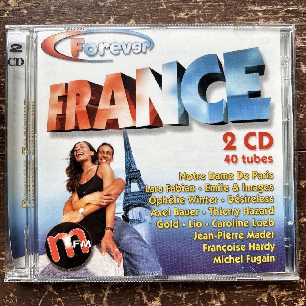 Forever France CD Compact Disc 2 Discs French Music